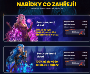 Uvítací bonus Slotsgem CZ